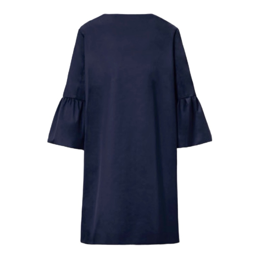 NEUW Midnight Blue Flared Sleeve Mini Dress Size S